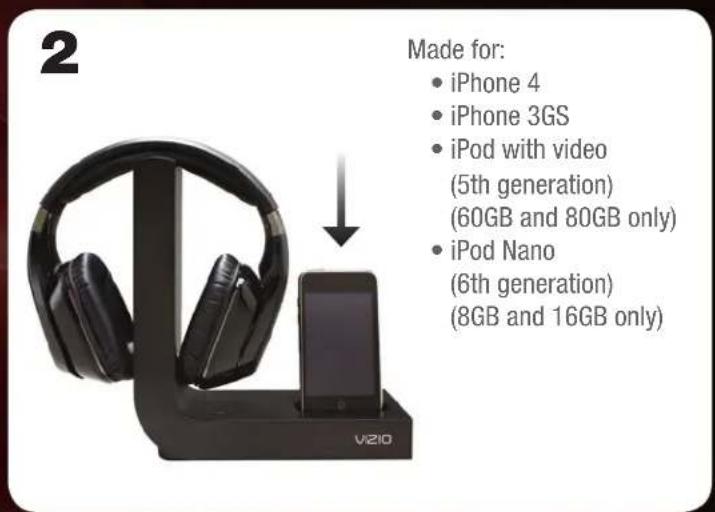 VIZIO XVTHP200 - LISTENING TO YOUR iPod - 2