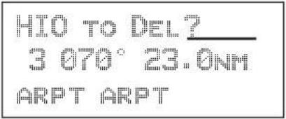 GARMIN Apollo GX 50 - Deleting a Waypoint - 5