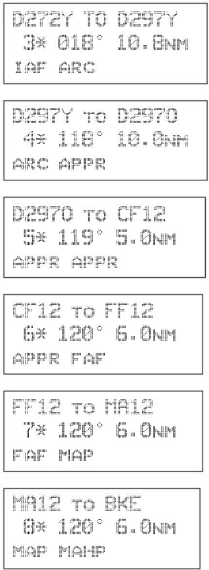 GARMIN Apollo GX 50 - Approach Notes - 1