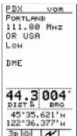 GARMIN Apollo 900 - ARPT Waypoint Information - 2