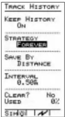 GARMIN Apollo 900 - Track History - 2