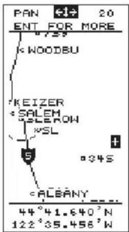 GARMIN Apollo 900 - Moving Map Screen - 4