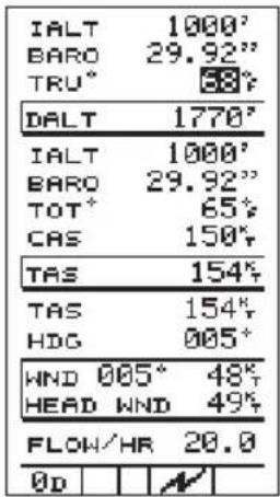 GARMIN Apollo 900 - Density Altitude - 1