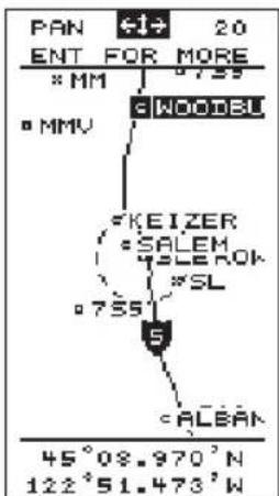 GARMIN Apollo 900 - Moving Map Screen - 5