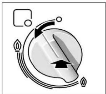 BOSCH POP6C6O80M - Igniting the gas burners - 1