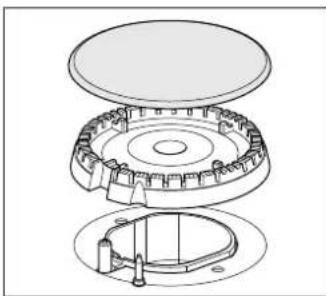 BOSCH POP6C6O80M - Rotary knob for the gas burner - 2