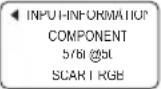 HITACHI CP-X443 - INPUT Menu (continued) - 3