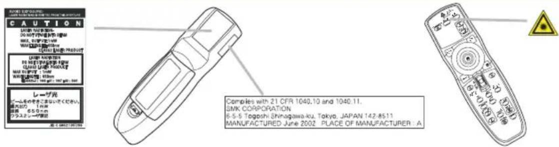 HITACHI CP-X443 - Laser pointer - 1