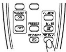 MAGNIFY ON OFF VOLUME FREEZE MUTE KEYSTONE ONE TOUCH