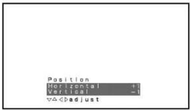 FUJITSU P50XHA10W - Adjusting Screen Position (Position) - 3