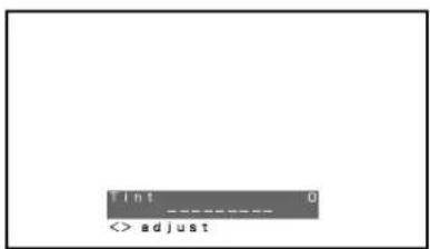 FUJITSU P50XHA10W - BASIC OPERATIONS [EX.: ADJUSTING TINT (Tint)] - 4