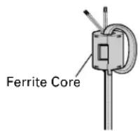 FUJITSU P50XHA10W - Two small ferrite cores - 1