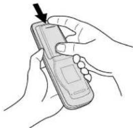 FUJITSU P50XHA10W - PUTTING BATTERIES IN THE REMOTE CONTROL - 3