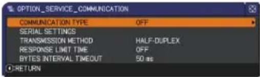 HITACHI CP-X2510N - OPTION menu - 7