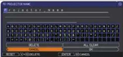 HITACHI CP-X2510N - NETWORK menu - 3