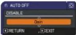 HITACHI CP-X2510N - OPTION menu - 3