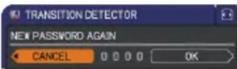 HITACHI CP-X2510N - Turning on the TRANSITION DETECTOR - 3