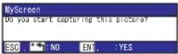 HITACHI CP-X600 - SCREEN Menu (continued) - 1