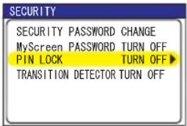 HITACHI CP-X600 - OPTION Menu (continued) - 2