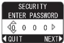 HITACHI CP-X600 - OPTION Menu (continued) - 1