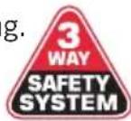 SUNBEAM Maestro KE6451 - 3-Way Safety System. - 1