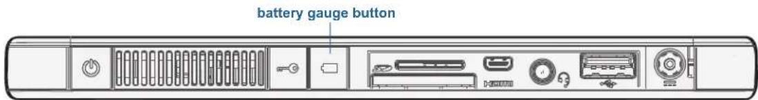 battery gauge button