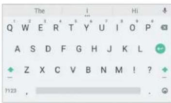 ZTE Trek 2 - Google Keyboard - 1