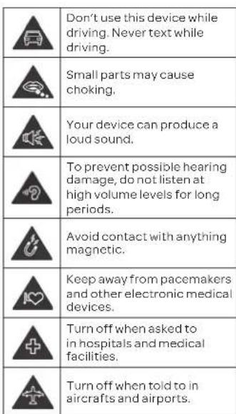 ZTE Trek 2 - General Safety - 1