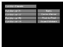 MARSHALL V-LCD70XHB-HDMIPT - Function Presets Submenu - 1