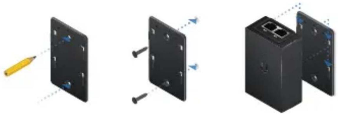 Ubiquiti Networks UniFi AP AC EDU - Mounting the PoE Adapter (Optional) - 1