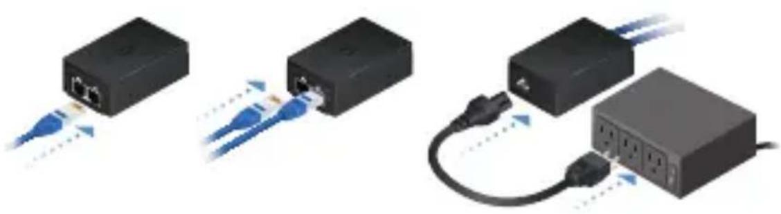 Ubiquiti Networks UniFi AP AC EDU - Connecting to a PoE Adapter - 2