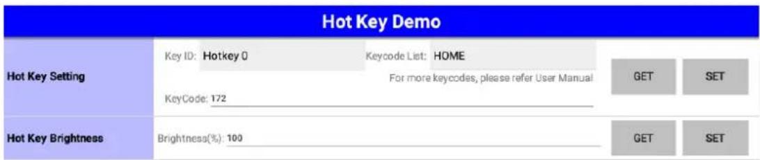 Advantech TREK-734 - Hot Key - 1