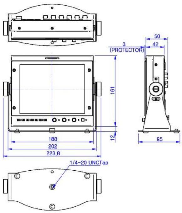 MARSHALL Orchid OR-70-3D - Dimensions (mm) - 1