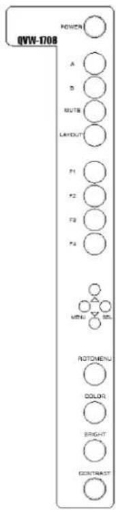 MARSHALL QVW-1708 - Front Controls - 1