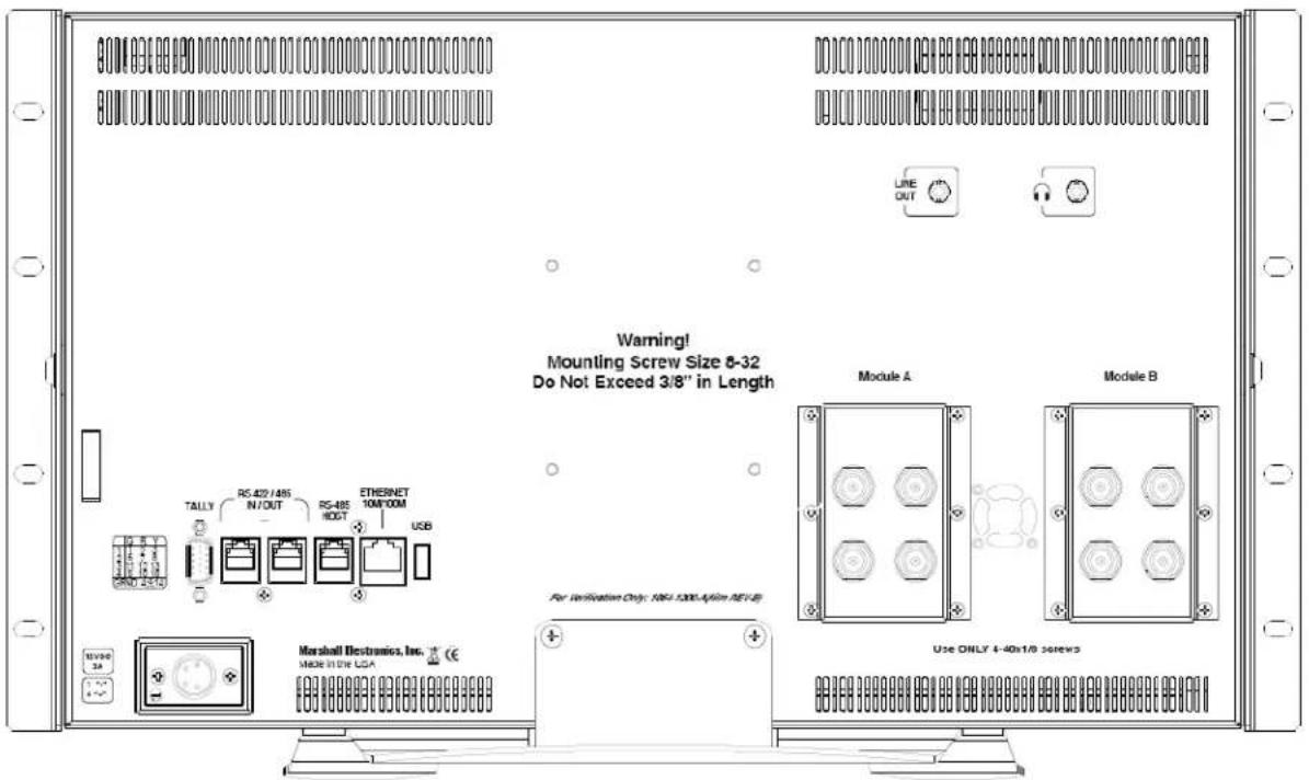 MARSHALL QVW-1708 - Monitor Rear - 1