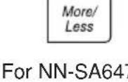 PANASONIC Inverter NN-SA647 - Auto Cook Feature - 4