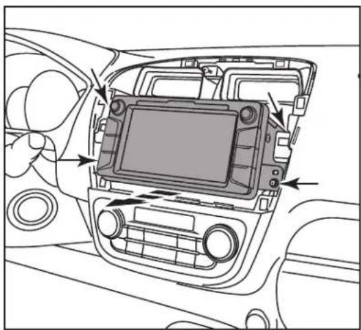 Metra 99-7019 - DASH DISASSEMBLY - 2