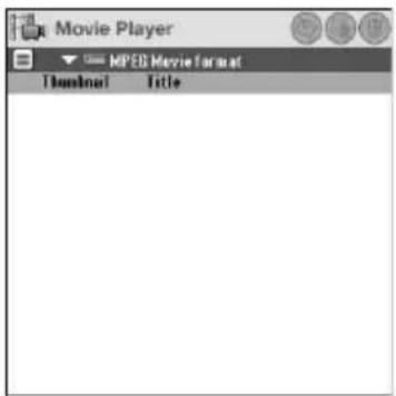 Movie Player MPED Movie format Thousand Title