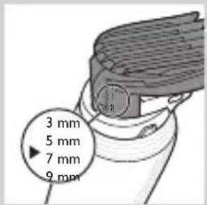 3 mm 5 mm 7 mm 9 mm