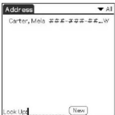 Address All Carter, Mela #####-###-##...W Look Up New