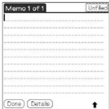 Memo 1 of 1 Unfiled Done Details