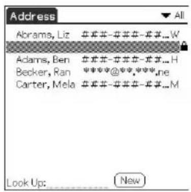 Address All Abrams, Liz ###-###-##...W Adams, Ben ###-###-##...H Becker, Ran ****@***.***.ne Carter, Mela ###-###-##...M Look Up: New