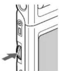 SONY Clié PEG-NR7 - Pressing the Jog Dial navigator - 1