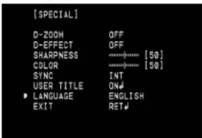 LG LCD5300-BN - LANGUAGE Setting - 1