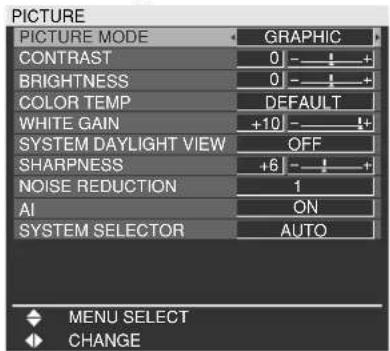 PANASONIC PT-DW5100UL - ■ Structure of menu screens - 5