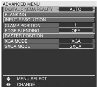 PANASONIC PT-DW5100UL - ■ Structure of menu screens - 7