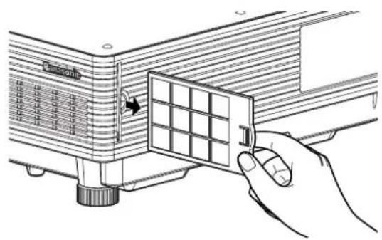 PANASONIC PT-DW5100UL - ■Procedure of cleaning - 2