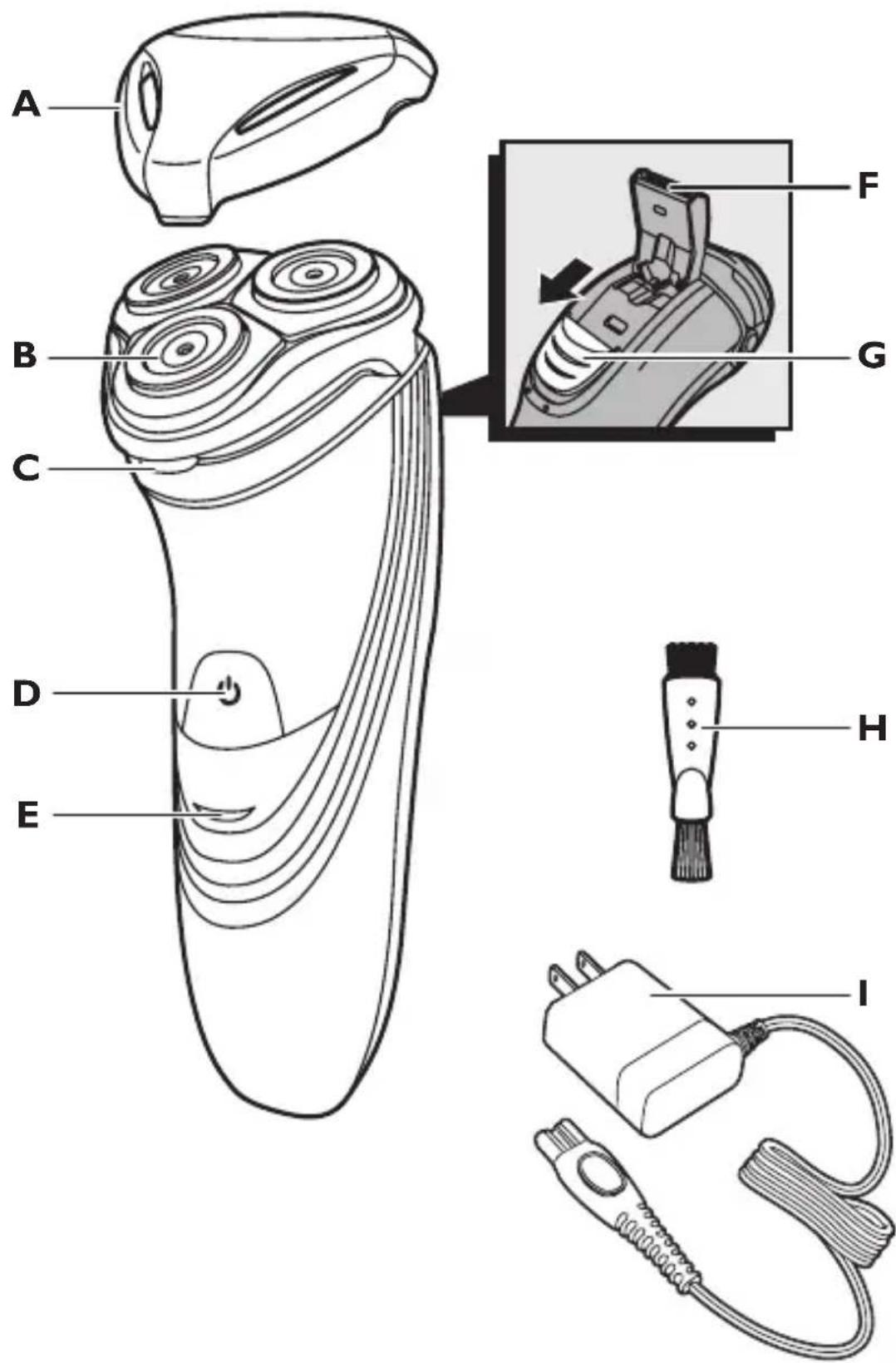 PHILIPS AquaTouch AT911 - 充電できない - 1