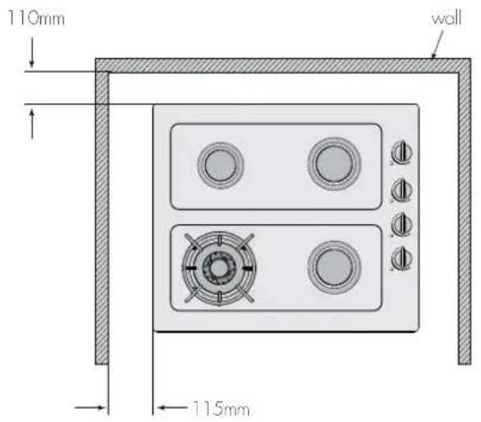 110mm wall 115mm