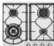 WESTINGHOUSE WHG640SA - Gas cooktops ^4 60cm - 6